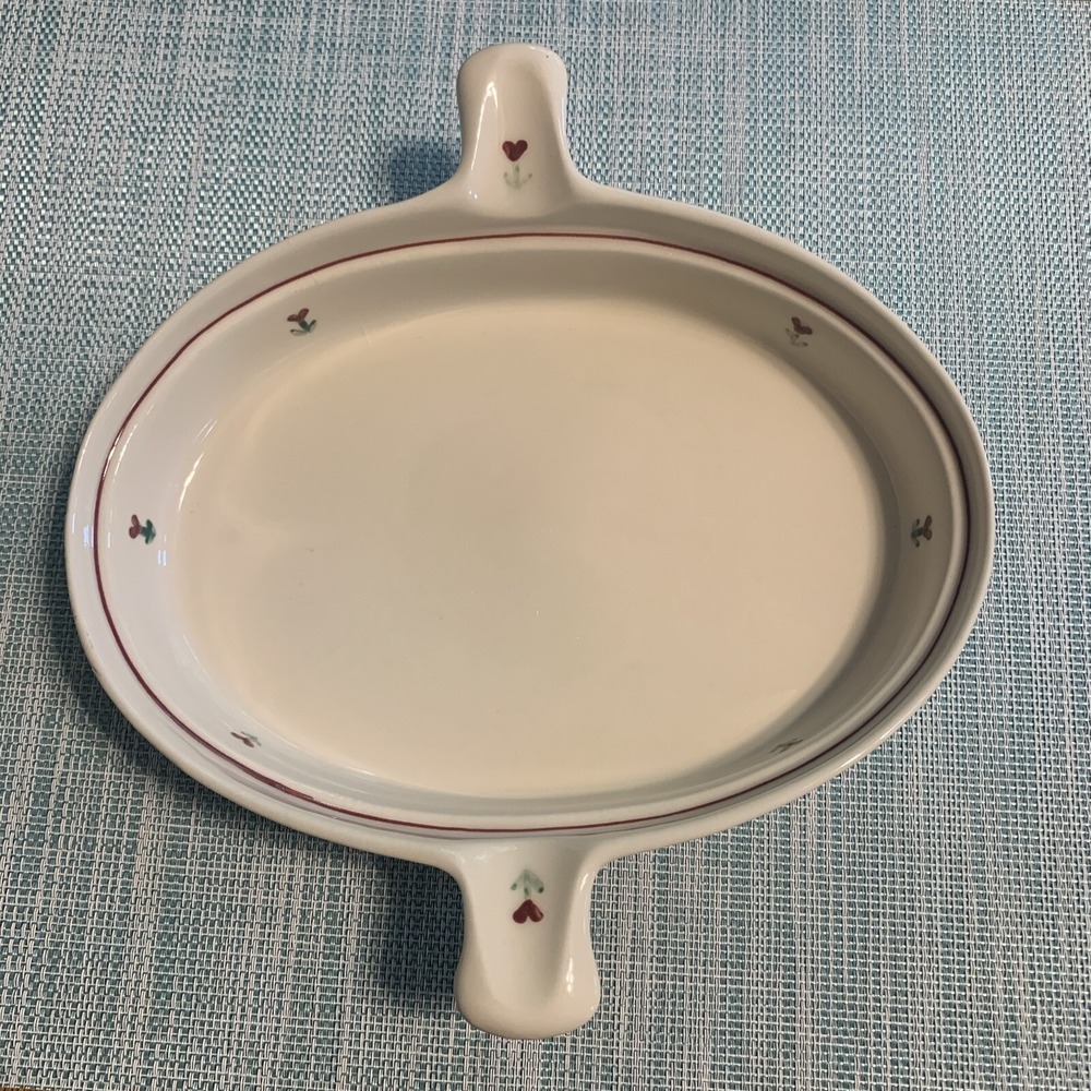HARTSTONE POTTERY PROVINCIAL POSEY 9"‎ AUGRATIN